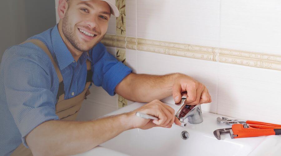 Faucet cartridge replacement in Inkster, ND